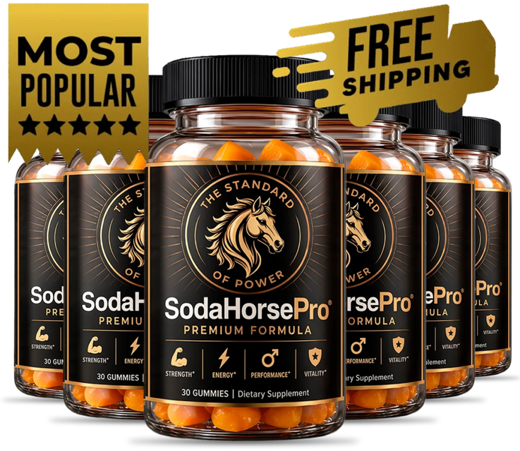 Soda Horse Pro six-bottle pack